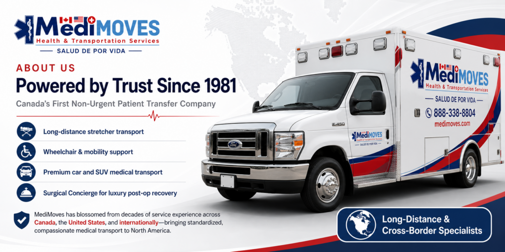 MediMoves wheelchair-accessible medical transport van in South Florida
